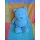 LGRI DOUDOU PELUCHE OURS BLEU BILLES