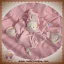 GIPSY DOUDOU LAPIN PLAT ROSE NOEUD PATTES SOS