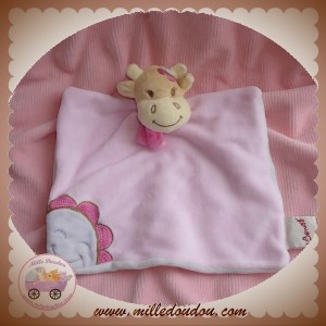 BENGY DOUDOU VACHE PLATE ROSALIE ROSE MAUVE SOS