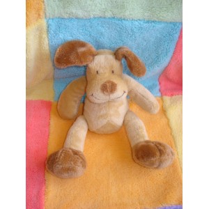 MAXITA SOS DOUDOU CHIEN BEIGE MARRON BILLES CORPS