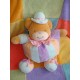 TAKINOU DOUDOU OURS BIBI BEIGE BOULE MAUVE BLEU ORANGE NEUF