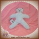 COCOON DOUDOU OURS CHAT BLEU DOS TISSU LA REDOUTE SOS