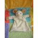 TIAMO TI AMO DOUDOU PELUCHE SOURIS ECRU PLATE HOCHET BEIGE