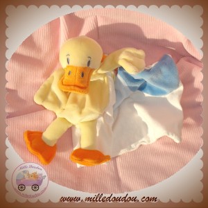 SUCRE D'ORGE DOUDOU CANARD JAUNE MOUCHOIR BLANC SOS