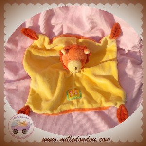 MOULIN ROTY DOUDOU LION PLAT JAUNE ORANGE LES LOUSTICS SOS