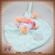 MOULIN ROTY DOUDOU COCCINELLE SUR FEUILLE TURQUOISE ZEPHIR ZOE SOS