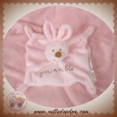 GRAIN DE BLE DOUDOU LAPIN PLAT ROSE ZANNIER SOS