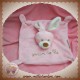 GRAIN DE BLE DOUDOU LAPIN PLAT ROSE ZANNIER SOS