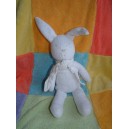 SERGENT MAJOR SOS DOUDOU LAPIN BLANC ECHARPE BLANCHE