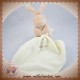 BABYNAT BABY NAT DOUDOU LAPIN BEIGE CLAIR MOUCHOIR SOS