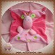 POMMETTE DOUDOU GIRAFE PLATE DIFFERENT ROSE SOS