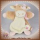 NOUKIE'S SOS DOUDOU VACHE LOLA MARIONNETTE BEIGE ECRU ROSE