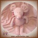 JACADI SOS DOUDOU PELUCHE SOURIS ROSE PETITE FEE