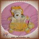 BABYNAT DOUDOU LION BEIGE ADAM MARIONNETTE ORANGE CIRQUE SOS