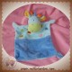 MOTS D'ENFANTS DOUDOU GIRAFE PLATE BLEU TRUFFE VERTE