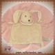 ANNA CLUB PLUSH DOUDOU LAPIN BEIGE PLAT HOCHET SOS