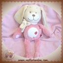 TEX SOS DOUDOU LAPIN CHIEN ROSE COCCINELLE GRAND MODELE