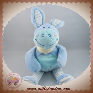 TEX SOS DOUDOU PELUCHE ANE BLEU GRAND MODELE