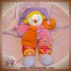 MOULIN ROTY DOUDOU CLOWN GINO JAMBES ORANGE ROSE HOCHET