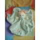 CARTER'S DOUDOU PELUCHE GIRAFE JAUNE PLAT VERT