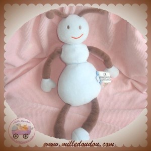 MARESE DOUDOU PELUCHE FOURMI BLEU MARRON SOS