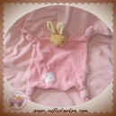 KALOO SOS DOUDOU LAPIN BEIGE PLAT ROSE PLUME LILIROSE