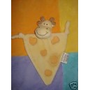 BRUIN'S TOYS'RUS DOUDOU GIRAFE PLATE TRIANGLE JAUNE