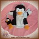 DOUDOU ET COMPAGNIE SOS PINGOUIN MARIONNETTE BEBE NOIR BLANC