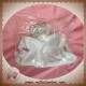 SVR SOS DOUDOU OURS OURSON TOPI GRIS PLAT BLANC