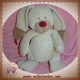 NICOTOY SOS DOUDOU LAPIN ECRU BASTIEN VESTE BEIGE BOUT BORDEAUX