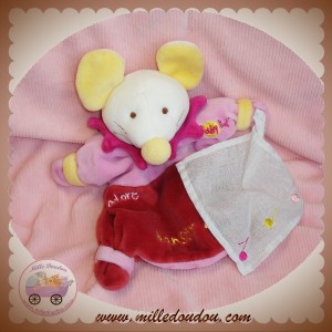 BABYNAT BABY NAT SOS DOUDOU SOURIS ROSIE MOUCHOIR