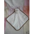 DIVERS SOS DOUDOU MOUTON BLANC LISERET BEIGE PLAT