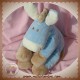 NOUKIE'S SOS DOUDOU ANE BLEU ET ECRU PACO 30 CM