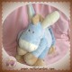 NOUKIE'S SOS DOUDOU ANE BLEU ET ECRU PACO 30 CM