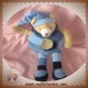 DOUDOU ET COMPAGNIE SOS OURS FILOU BLEU 23 CM