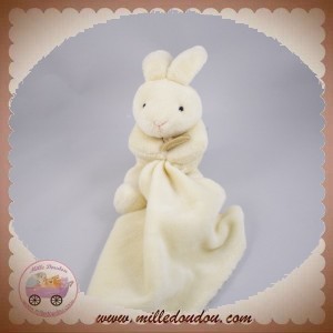 Petite peluche lapin avec Doudou mouchoir - Doudou et compagnie