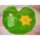 EGMONT TOYS DOUDOU PELUCHE GRENOUILLE VERTE PLATE