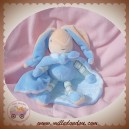 AJENA SOS DOUDOU LAPIN CREME CAPE BLEU SUPER DOUDOU