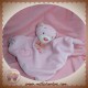 BABY CLUB C&A DOUDOU OURS HOCHET PLAT TRIANGLE ROSE