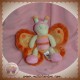 BABY CLUB SOS DOUDOU PAPILLON ROSE ORANGE NICOTOY