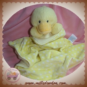 GUND DOUDOU CANARD JAUNE SUR CARRE PLAT