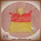 DISNEY SOS DOUDOU OURS WINNIE L'OURSON PLAT JAUNE ROSE NICOTOY