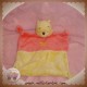 DISNEY SOS DOUDOU OURS WINNIE L'OURSON PLAT JAUNE ROSE NICOTOY