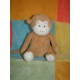 SERGENT MAJOR DOUDOU PELUCHE SINGE MARRON BEIGE