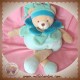 SOS DOUDOU ET COMPAGNIE OURS FLEUR PANTIN VERT 1729