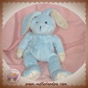 GRAINE D'EVEIL SOS DOUDOU LAPIN BLEU BLANC ECRU EVEIL ET JEUX