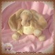 NOUKIE'S SOS DOUDOU PELUCHE ELEPHANT ARCHIBALD BEIGE JAUNE