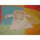 TIAMO TI AMO DOUDOU PELUCHE CHIEN HOCHET PLAT ECRU BEIGE