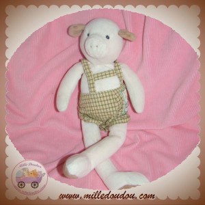 MOULIN ROTY DOUDOU COCHON AVEC SALOPETTE VERTE SOS