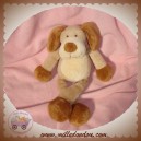 NICOTOY DOUDOU CHIEN MARRON BEIGE BILLES SOS